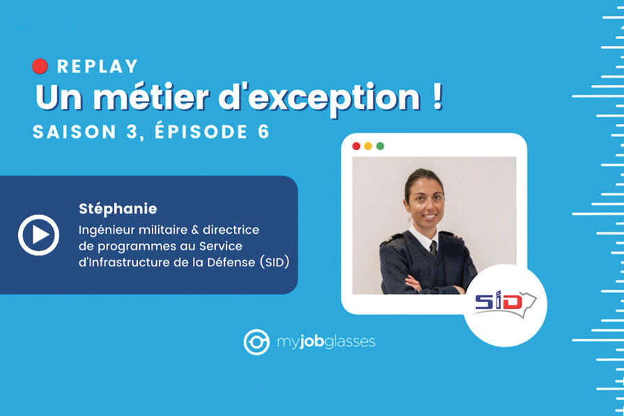[Vidéo] Un métier d'exception ! Stéphanie, Ingénieur Militaire d'Infrastructure au SID