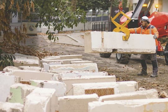 Travaux sur la ZAC Python-Duvernois à Paris