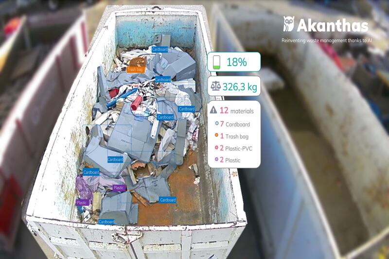 En 2026, Akanthas vise d'identifier 100 typologies de déchets différentes.