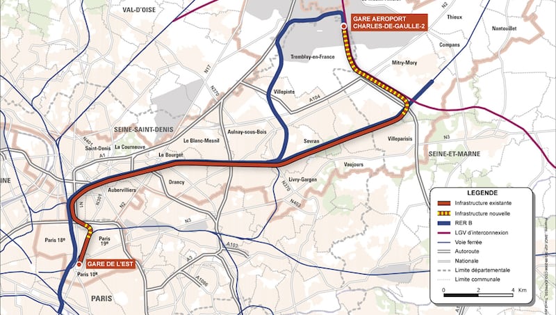 CDG Express : 72h pour raccorder la nouvelle ligne et le poste de ...