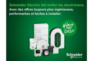 Partenaire des électriciens, Schneider Electric met en lumière les logements d’aujourd’hui et de demain