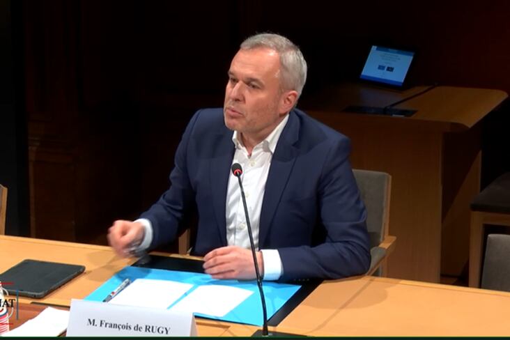 François de Rugy devant la commission d'enquête parlementaire sur la rénovation énergétique