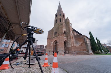 Stabilisation du clocher d'une église du XVIIème siècle