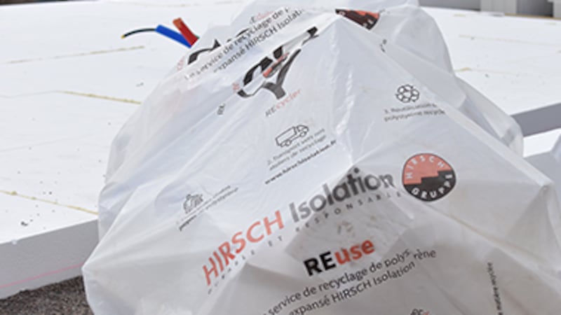 REuse : service de recyclage du PSE par HIRSCH Isolation