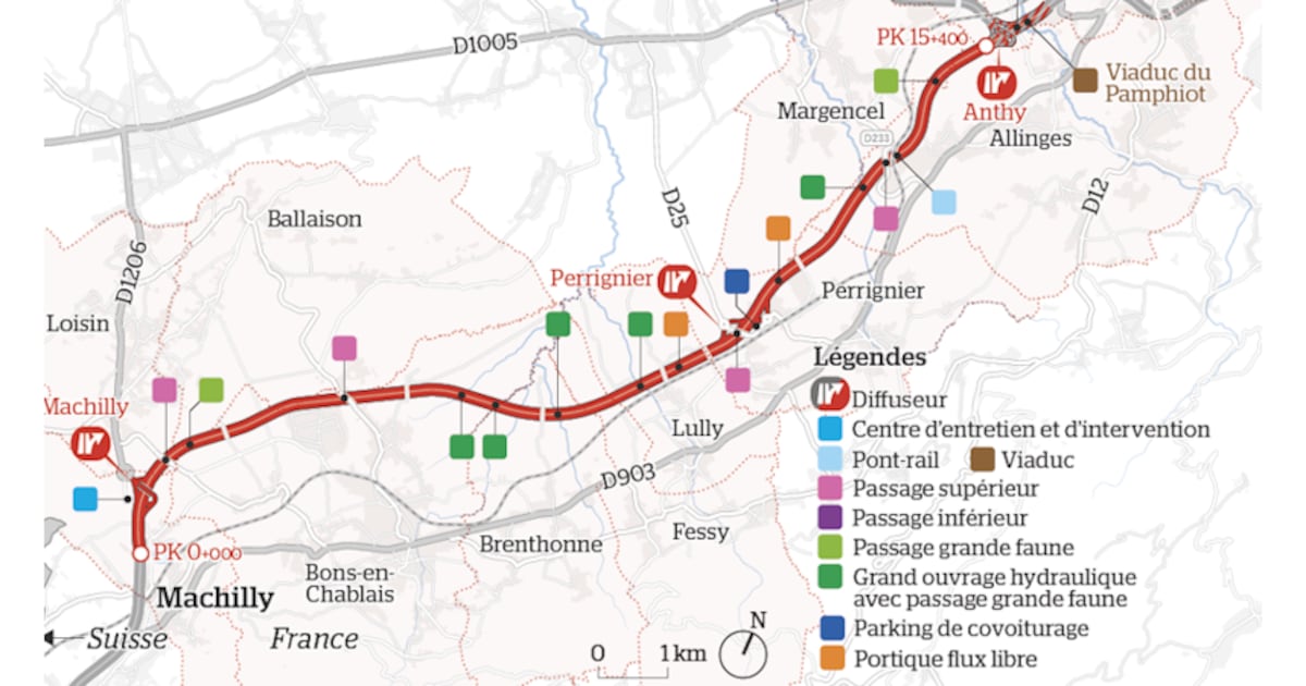 Haute Savoie Le Trac De L A412 Se Pr cise haute-savoie-le-trac-de-l-a412-se-pr-cise