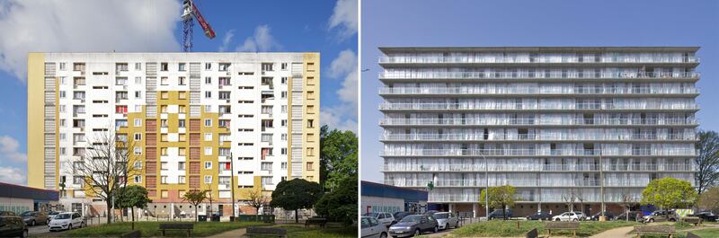 La réhabilitation de trois immeubles bordelais par les architectes Anne Lacaton, Jean-Philippe Vassal, Frédéric Druot et Christophe Hutin a été saluée pour son effet maximum, obtenu à budget réduit.