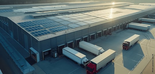 Bases logistiques : toitures légères et performantes pour réduire l'impact carbone